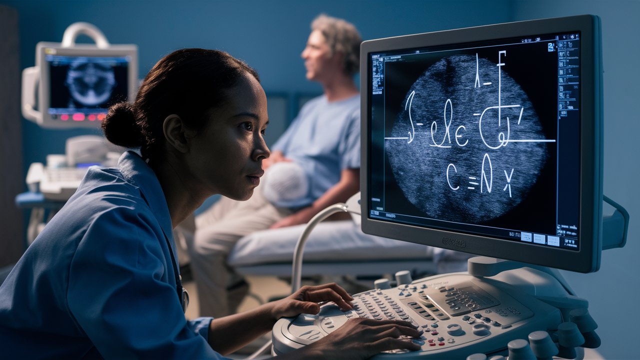 is math needed daily to thrill an ultrasound technician