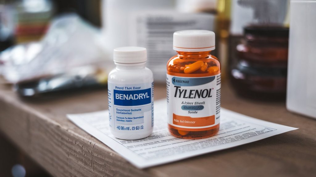 can you take benadryl and tylenol together