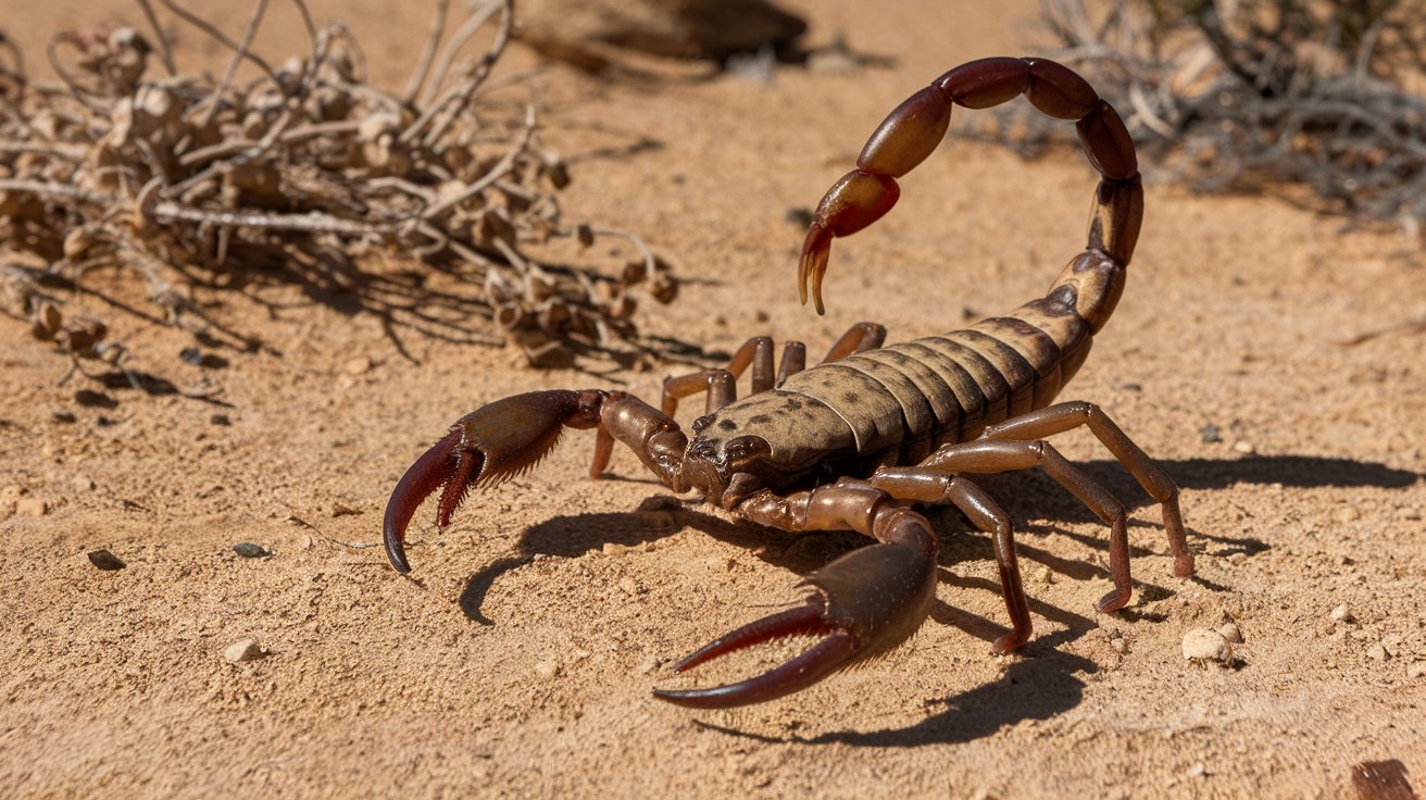 how many legs does a scorpion have