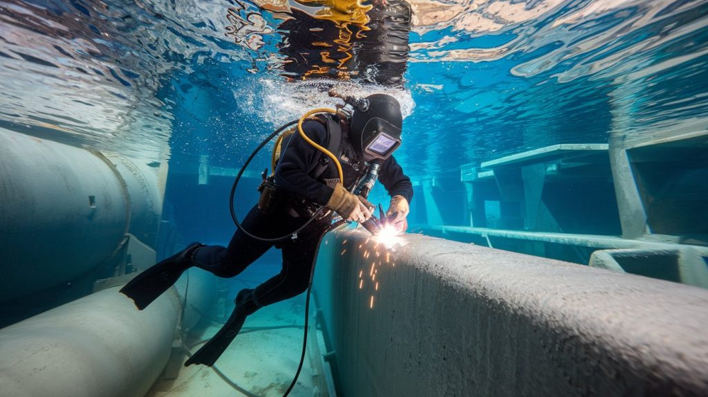 how much does an underwater welder make