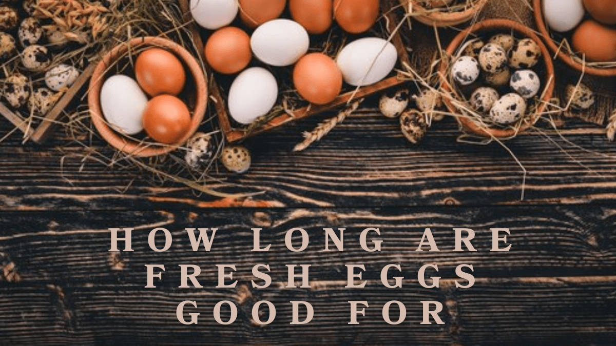 how long are fresh eggs good for